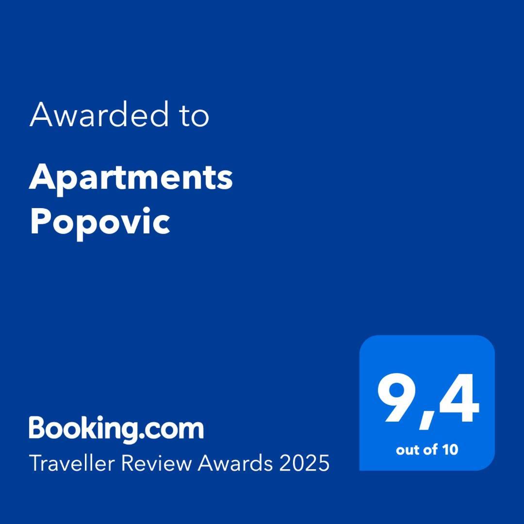 Apartments Popovic بودغوريتْسا المظهر الخارجي الصورة